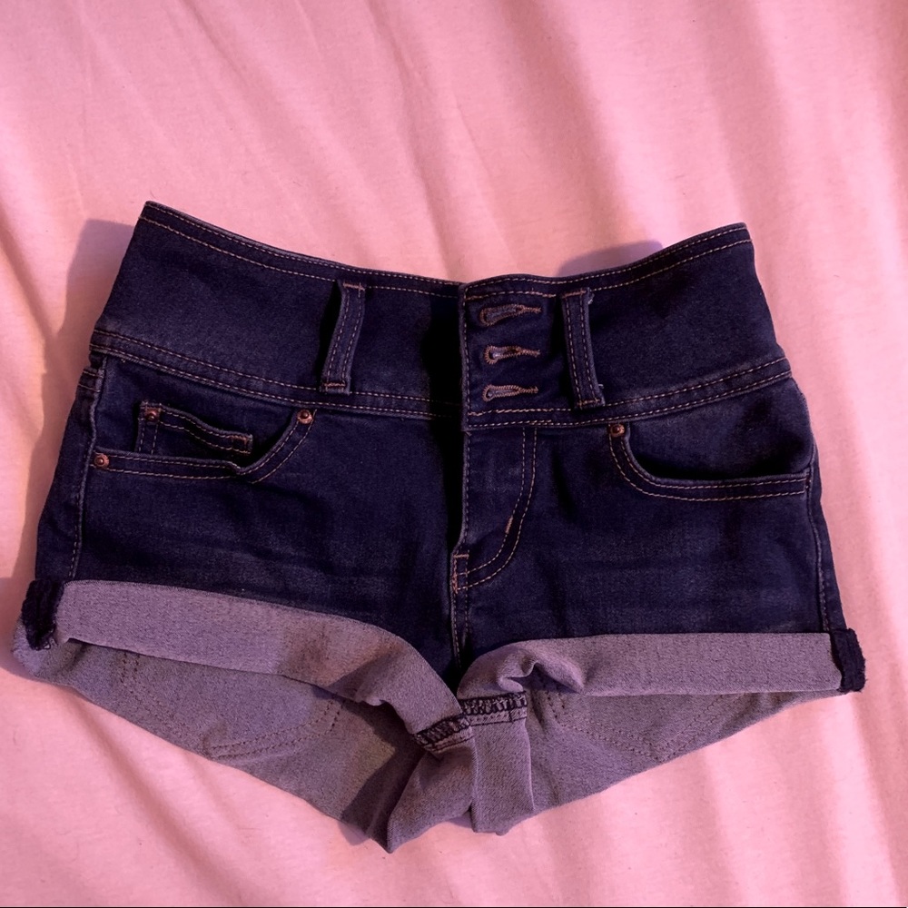 Dark blue Jean shorts
